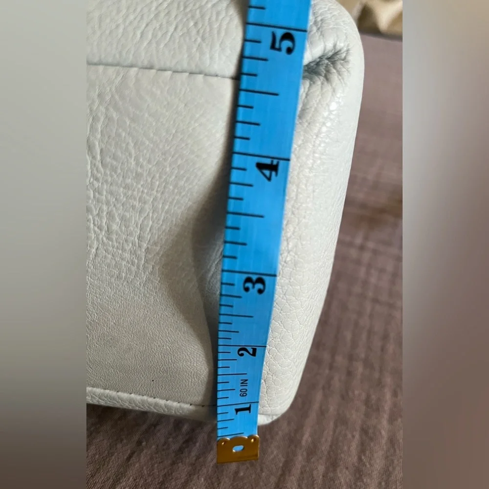 NWT vintage Coach Madison Phoebe Sea Mist blue leather shoulder bag tote - Picture 15 of 16